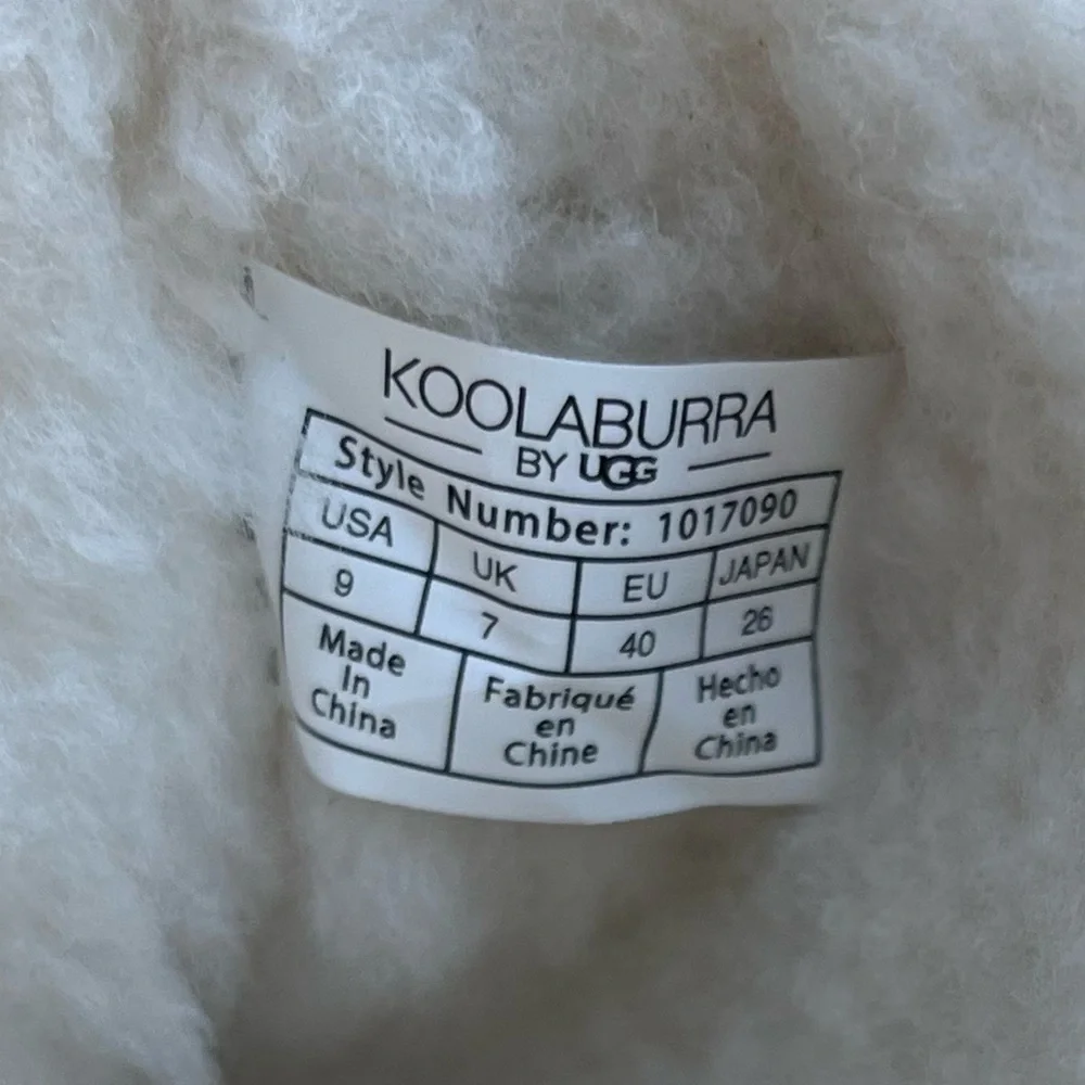 🆕Koolaburra by UGG Women's Grey Koola Suede Faux Fur Boots Size 9 Casual Winter
